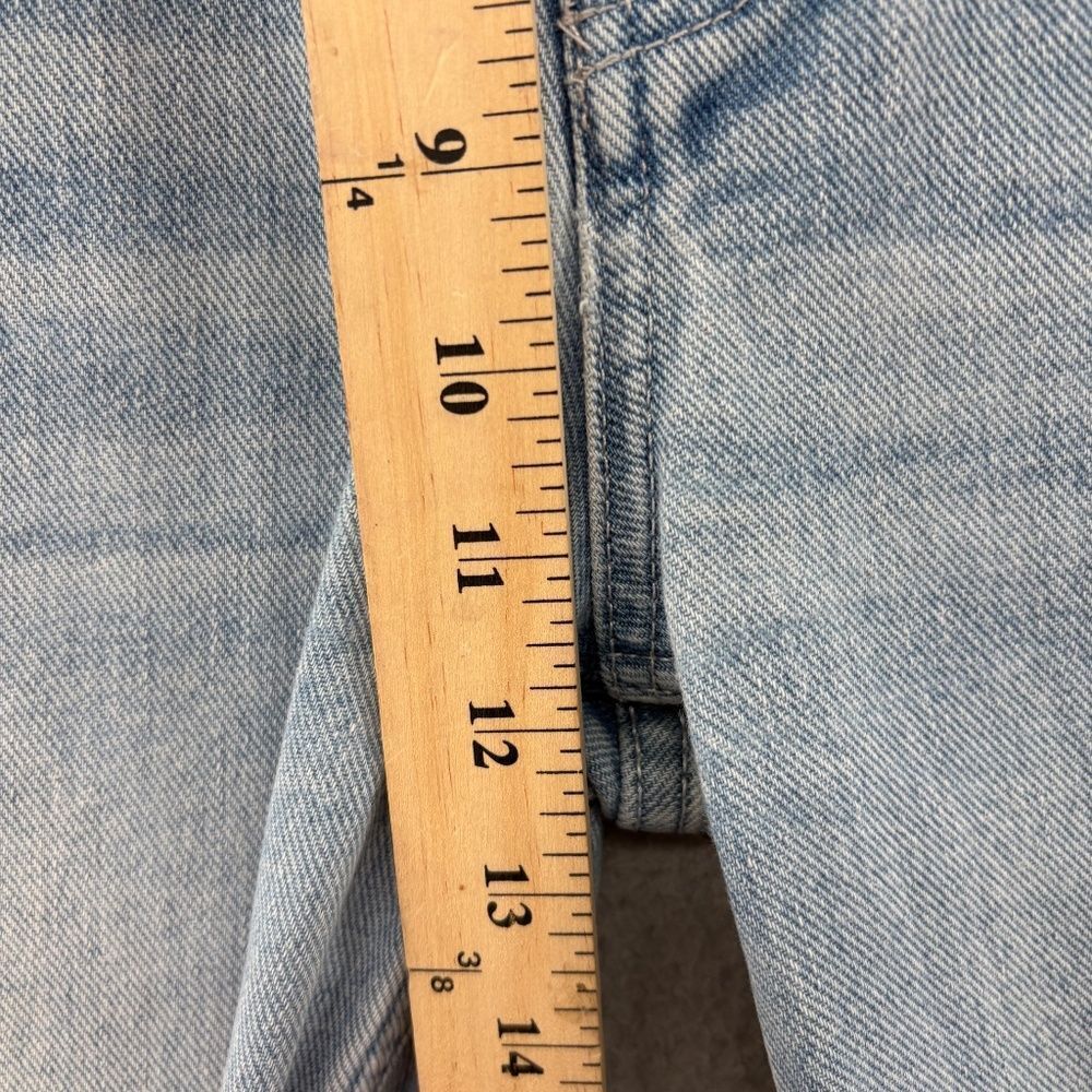 BDG Urban Outfitters High Rise Baggy Jeans Light Wash Size 26 - Picture 9 of 16